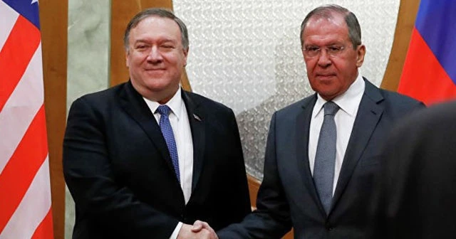 Lavrov ve Pompeo bir araya geldi