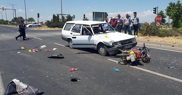 Manisa’da baba ile kızını kaza ayırdı