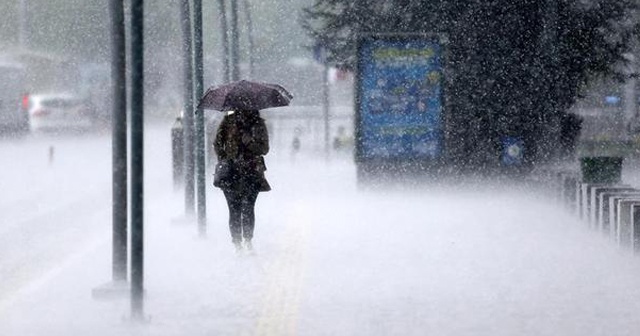 Meteoroloji'den 2 il için kuvvetli yağış uyarısı