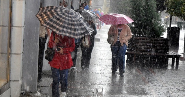 Meteoroloji'den 5 il için kuvvetli yağış uyarısı