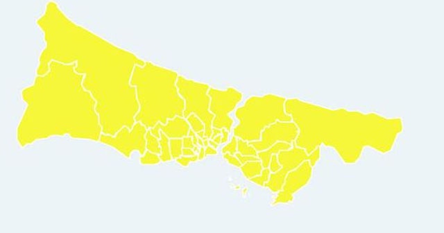 Meteoroloji&#039;den İstanbul için &#039;sarı&#039; uyarı