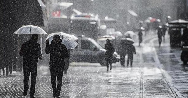 Meteorolojiden kuvvetli yağış uyarısı