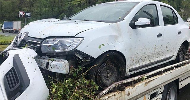 MHP MYK üyeleri Rize&#039;de kaza yaptı