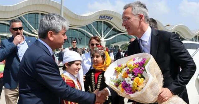 NATO Genel Sekreteri Jens Stoltenberg, Hatay&#039;da