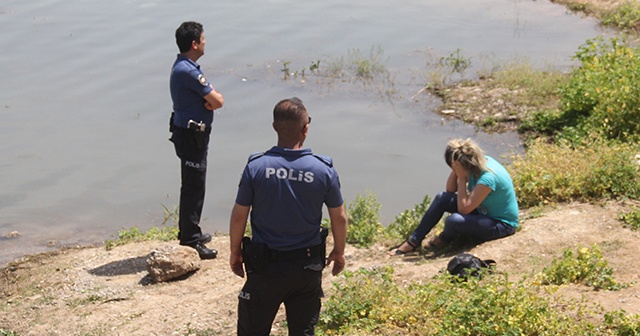 Nişanlısıyla tartıştı kendini göle attı