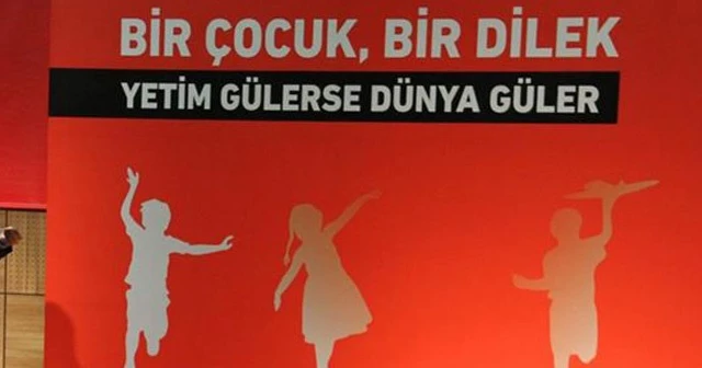Öksüz ve yetimlerin dilekleri gerçek oluyor