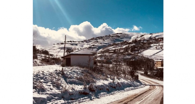 Ordu&#039;da kar yağışı