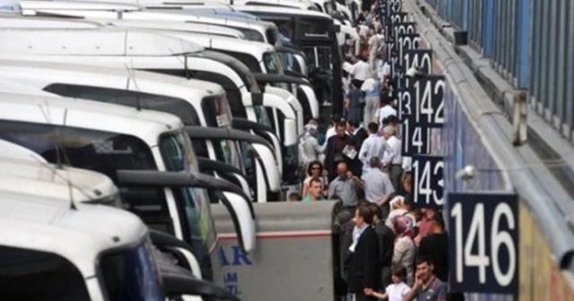 Otobüs firmalarında bayram yoğunluğu