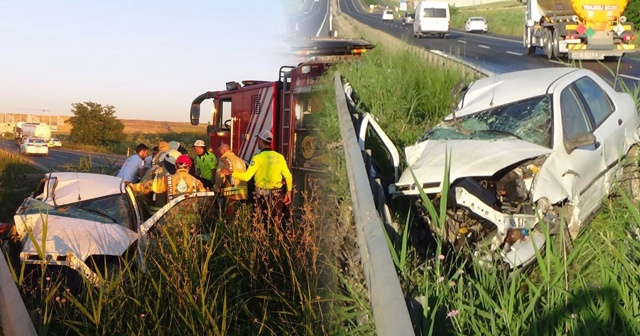 Silivri&#039;de trafik kazası: 1 ölü, 1 yaralı