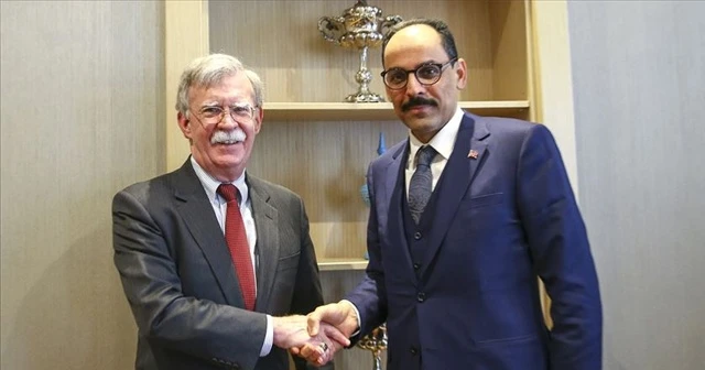 Sözcü Kalın, John Bolton ile telefonda görüştü