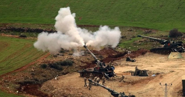 Tel Rıfat'ta teröristlerin taciz ateşine karşılık verildi