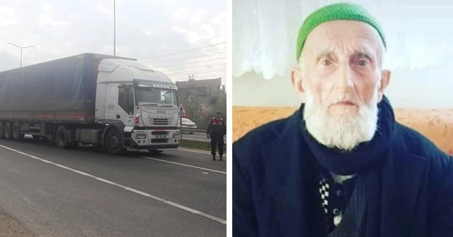 TIR'ın çarptığı yaşlı adam öldü