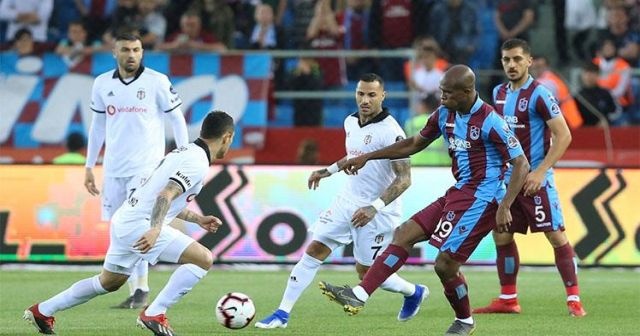 Trabzonspor kendi evinde Beşiktaş&#039;ı 2-1 mağlup etti