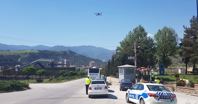 Trafik’te bayram öncesi drone destekli denetimler arttı