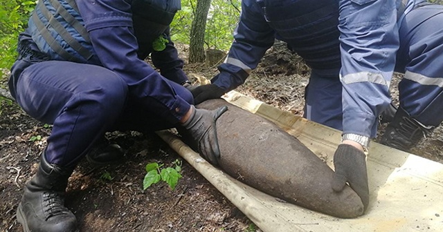 Ukrayna&#039;da İkinci Dünya Savaşı&#039;ndan kalma bomba bulundu