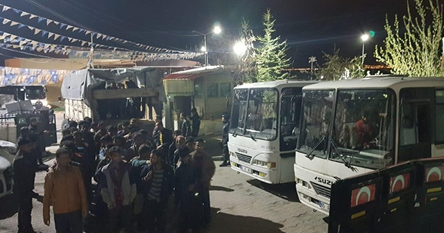 Van&#039;da 133 kaçak göçmen yakalandı