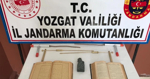 Yozgat’ta tarihi eser kaçakçılığı