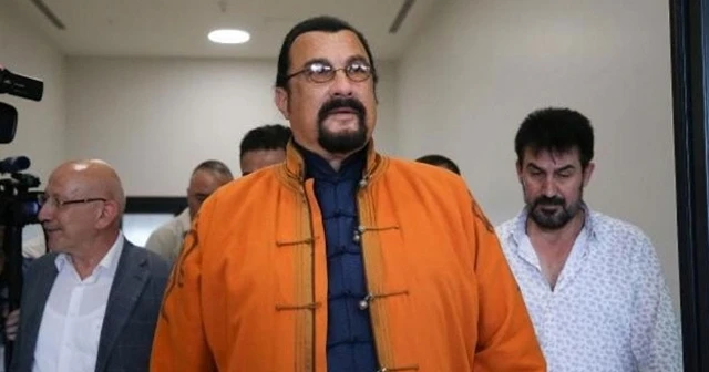 ABD'li aktör Steven Seagal, Türkiye'ye geldi