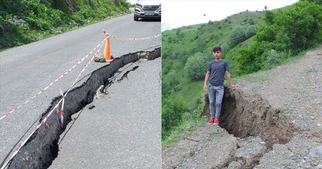 Ardahan&#039;da 50 haneli köy heyelan riski nedeniyle boşaltıldı