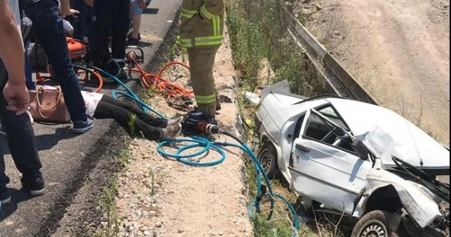 Balıkesir'de feci kaza: 4 yaralı