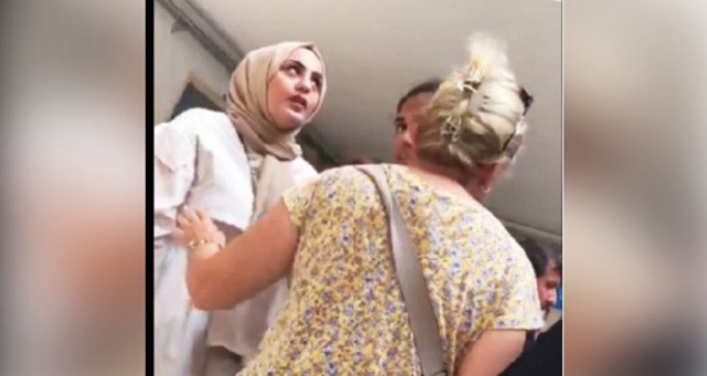 Başörtülü kadına CHP’lilerden çirkin saldırı