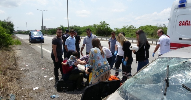 Bayram tatili için 700 kilometre katettiler, 300 metre kala kabusu yaşadılar