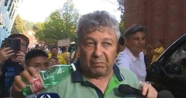 Bu sefer de Mircea Lucescu’ya şişe uzattılar