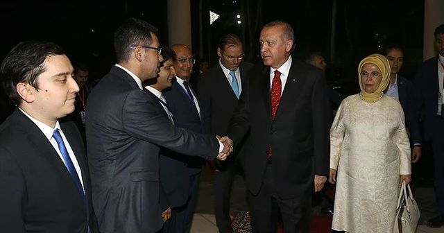 Cumhurbaşkanı Erdoğan Tacikistan&#039;da