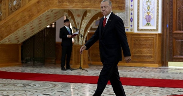 Cumhurbaşkanı Erdoğan Tacikistan&#039;dan ayrıldı