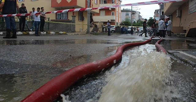 Darıca'da selin bastığı market deposunda mahsur kalan kadın öldü