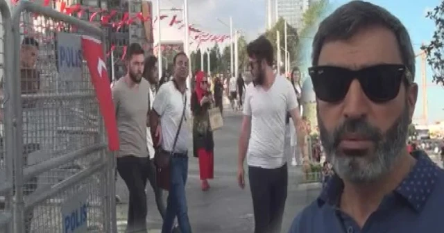 Dedektif gibi iz sürdü, kendisini dolandıran Filistinliyi Taksim'de yakaladı