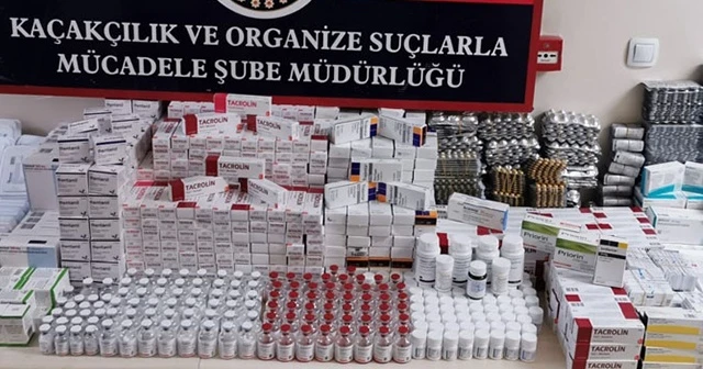 Diyarbakır'da piyasa değeri 3 milyon lira olan ilaç ele geçirildi