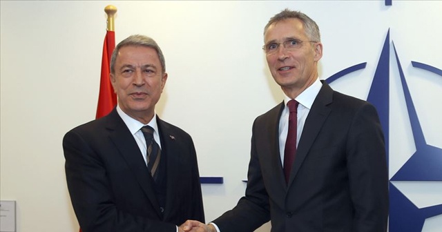 Hulusi Akar NATO Genel Sekreteri ile görüştü