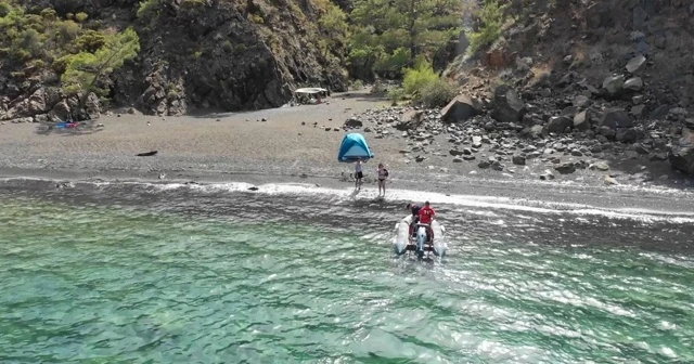 Kampta akrep sokan kadına drone'lu kurtarma operasyonu