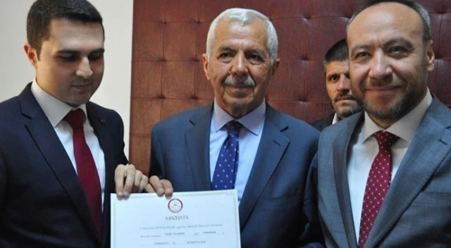 Keskin Belediye Başkanı mazbatasını aldı