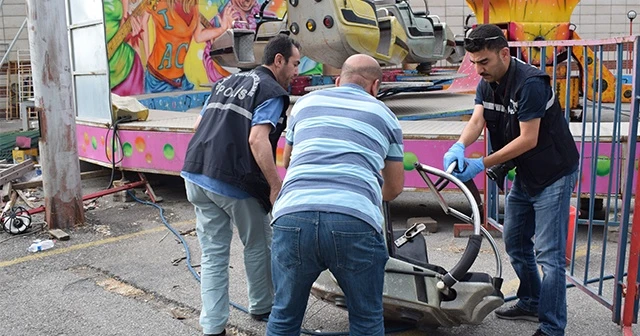 Lunaparkta akıl almaz kaza