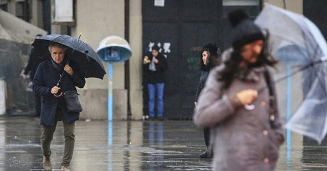 Meteoroloji&#039;den 9 il için kuvvetli yağış uyarısı