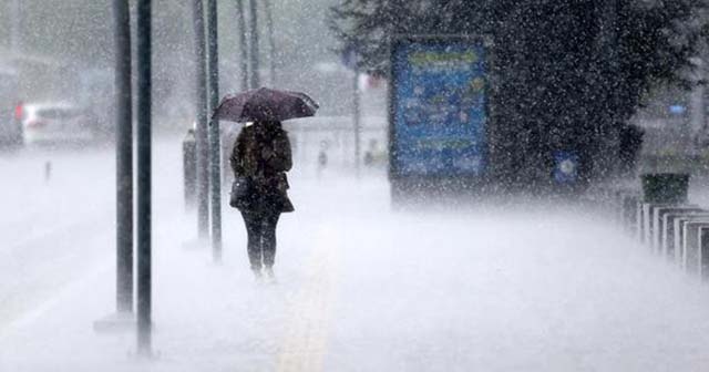 Meteoroloji'den 5 il için kuvvetli yağış uyarısı