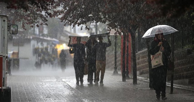 Meteorolojiden kuvvetli yağış uyarısı