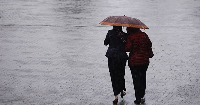 Meteorolojiden sağanak uyarısı