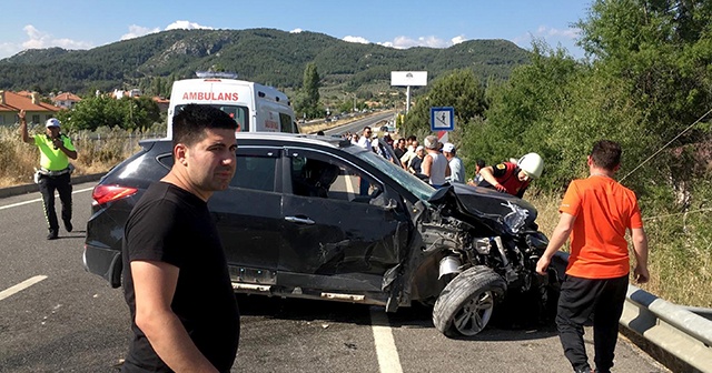 Muğla’da kaza: 1 ölü, 7 yaralı