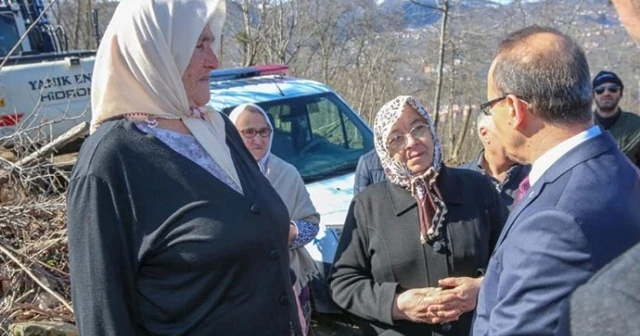 Ordu'da 'maruz bölge'deki 69 hane boşaltıldı