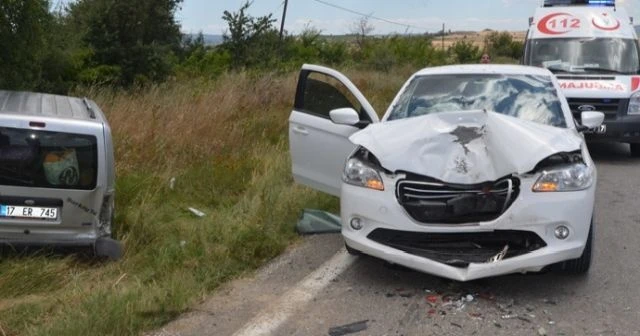 Tekirdağ’da trafik kazası: 9 yaralı