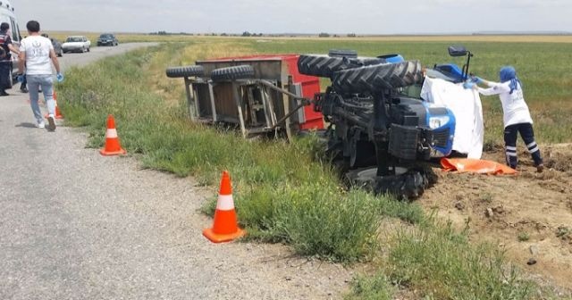 Traktörün altında kalarak hayatını kaybetti