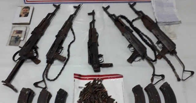 5 terörist öldürülmüştü: Çok sayıda mühimmat ele geçirildi
