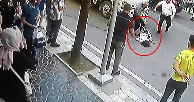 Yola fırlayan çocuğa kamyonet çarptı