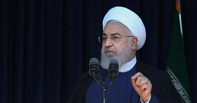Ruhani: "ABD yaptırımlardan vazgeçip müzakere masasına dönerse biz de döneriz"