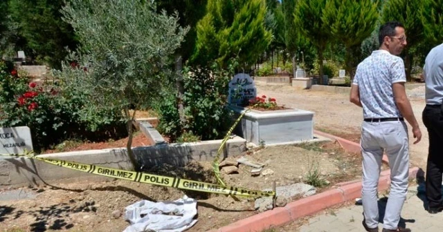Adana'da esrarengiz olay! Mezardan çıkarıldı