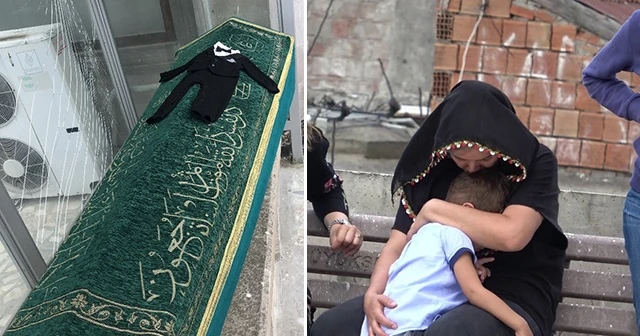 Annesi tarafından kazara ezilen çocuk toprağa verildi
