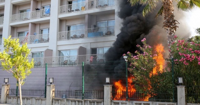 Antalya&#039;da 5 yıldızlı otelde yangın